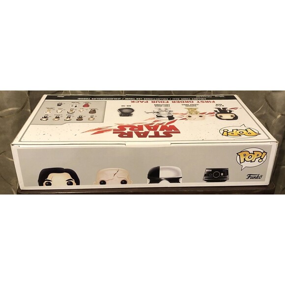 Funko Pop! Star Wars Costco First Order 4 Pack Kylo Exclusive Glows In The Dark - Picture 8 of 11